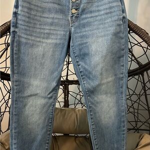 Lucky Brand Light Blue Button-Fly Jeans